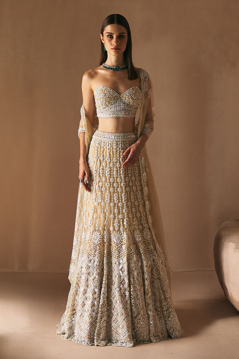 Ivory Celestial Lehenga set