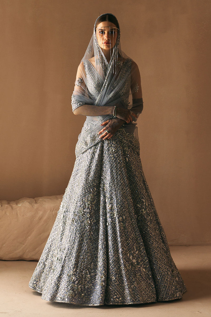 Twilight Smoke Lehenga Set
