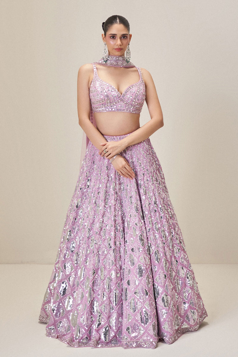 Twilight Muse Lehenga set