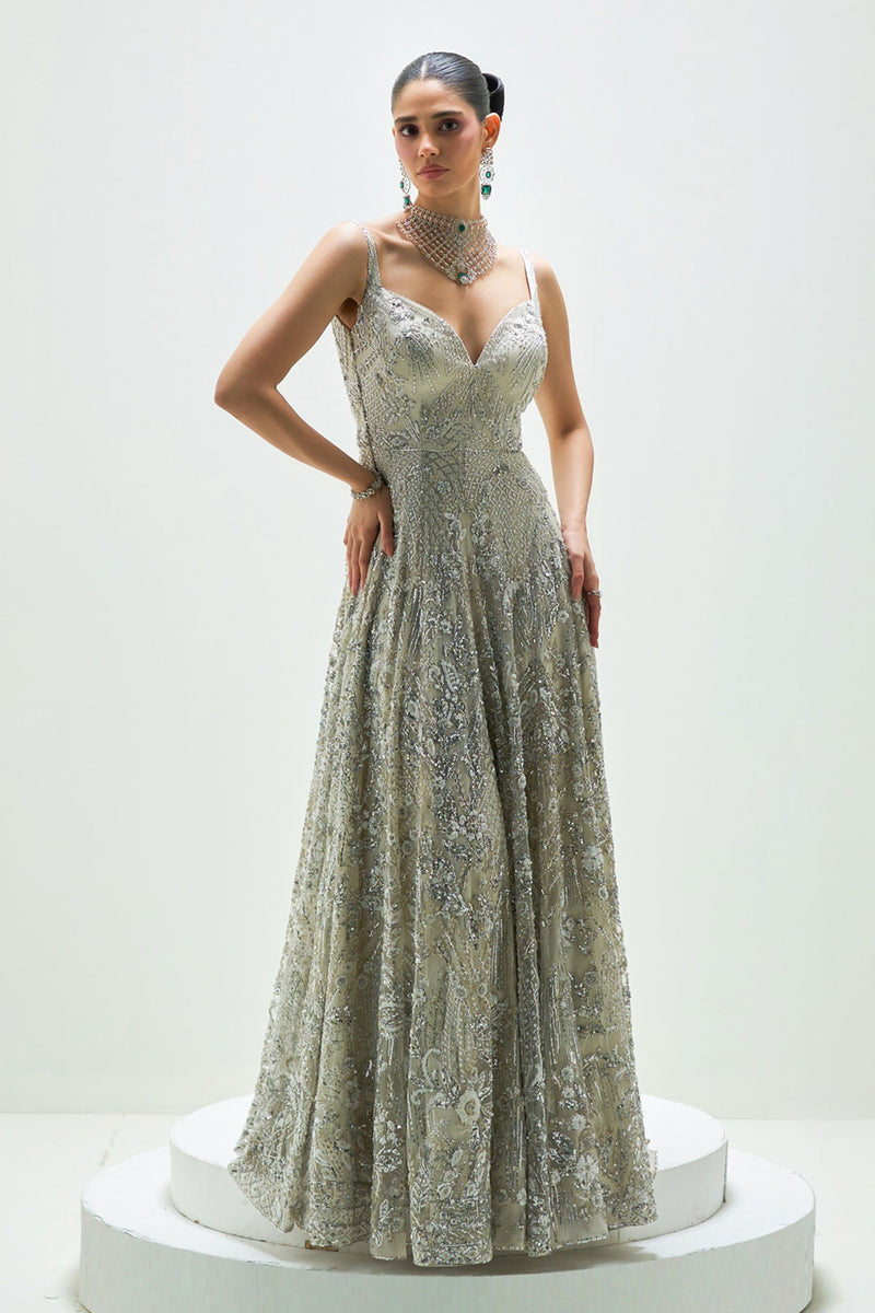 Frosted Grace Gown